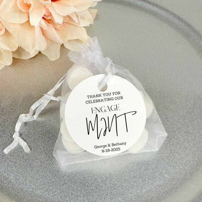 Minted Moments Mesh Bag - Forever Wedding Favors