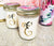 Monogram Glass Jar Candle - Forever Wedding Favors