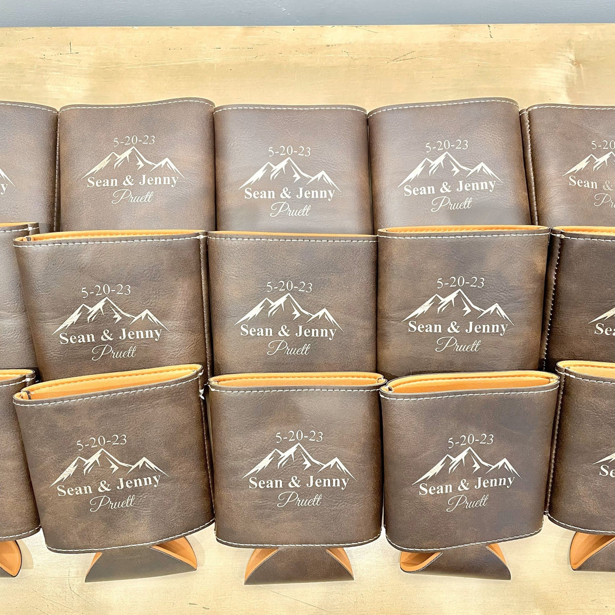 Mountain Memories Koozie - Forever Wedding Favors