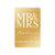 Mr. & Mrs. Metallic Playing Cards - Forever Wedding Favors