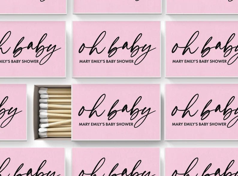 Oh Baby Matches - Forever Wedding Favors