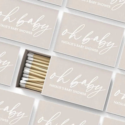 Oh Baby Matches - Forever Wedding Favors