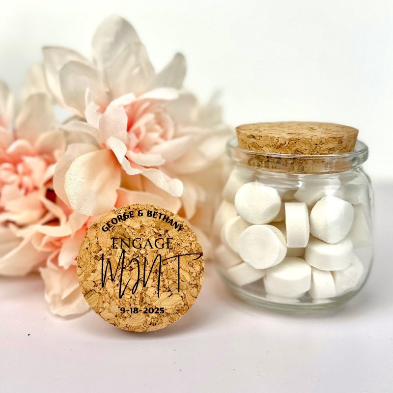 Our EngageMINT Mini Jar - Forever Wedding Favors