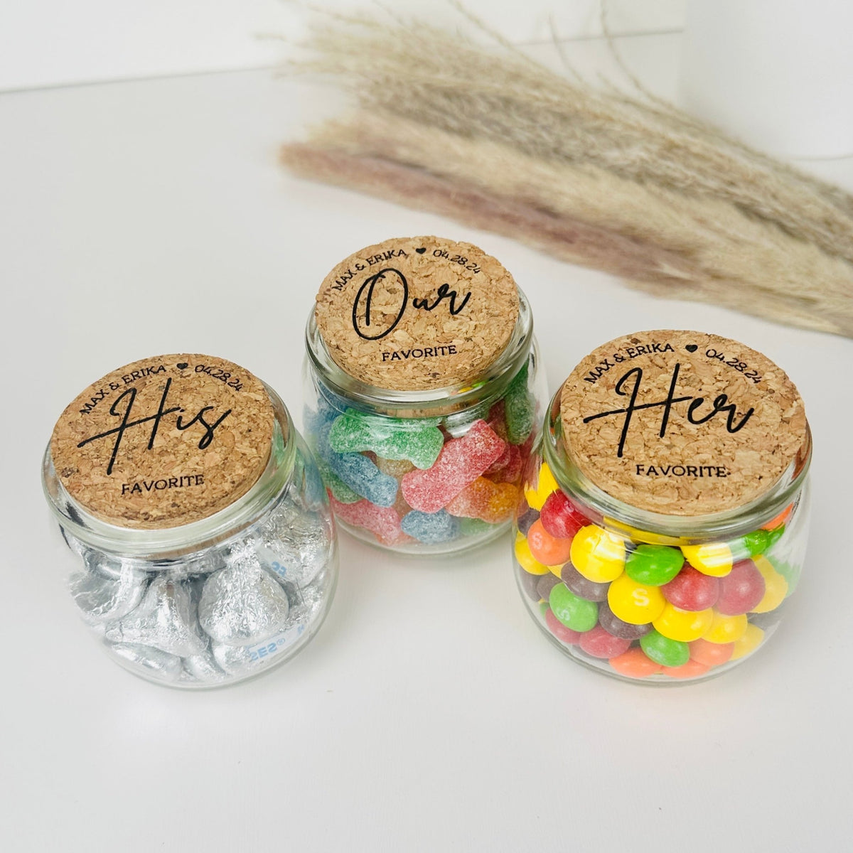 Our Sweet Memories Mini Mason Jar - Forever Wedding Favors