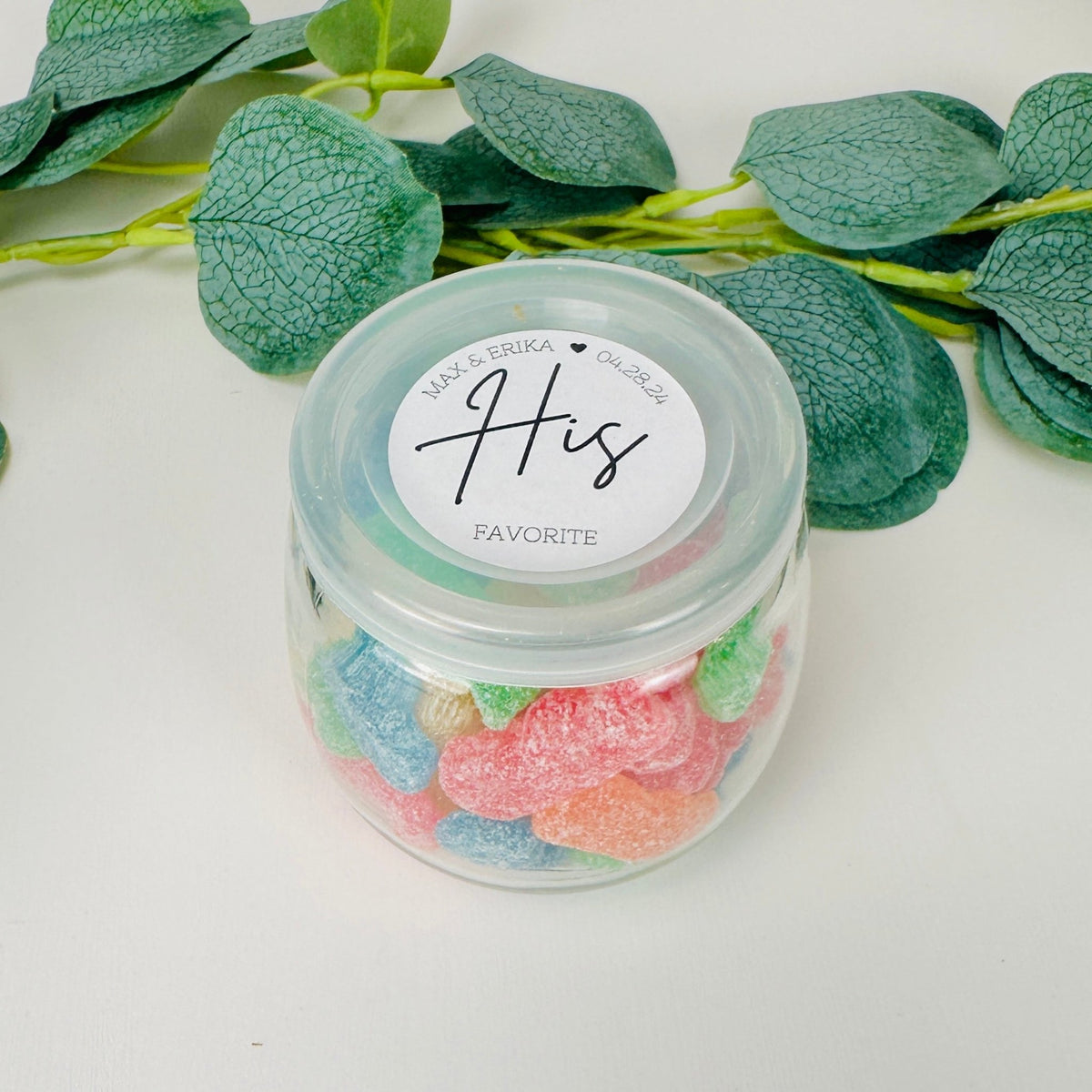 Our Sweet Treats Mini Mason Jar - Forever Wedding Favors