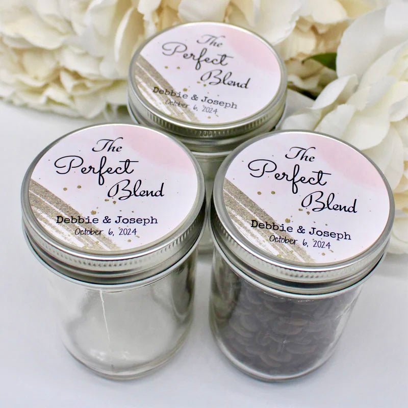 Personalized Mason Jar Favors - Forever Wedding Favors