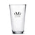 Personalized Pint Glasses - Forever Wedding Favors