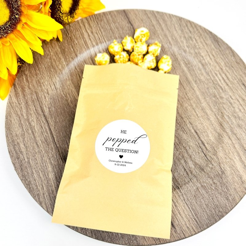 Popped The Question Bag - Forever Wedding Favors