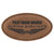 Promotional Oval Leather Magnet - Forever Wedding Favors