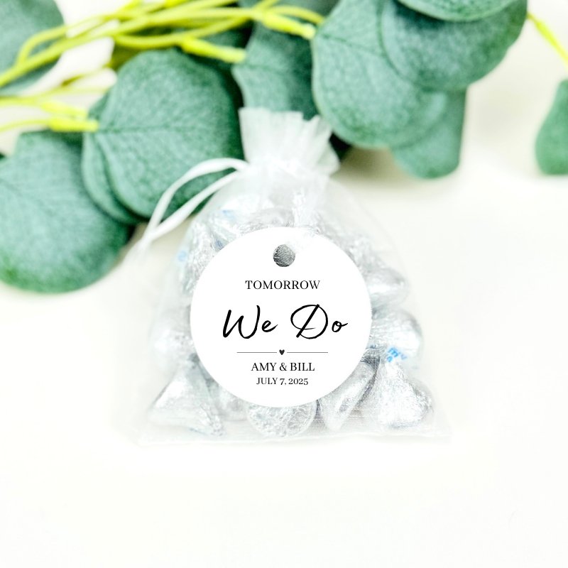 Romantic Rehearsal Favor Bag - Forever Wedding Favors