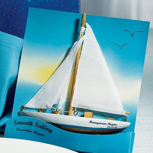 Sail Away Magnet - Forever Wedding Favors