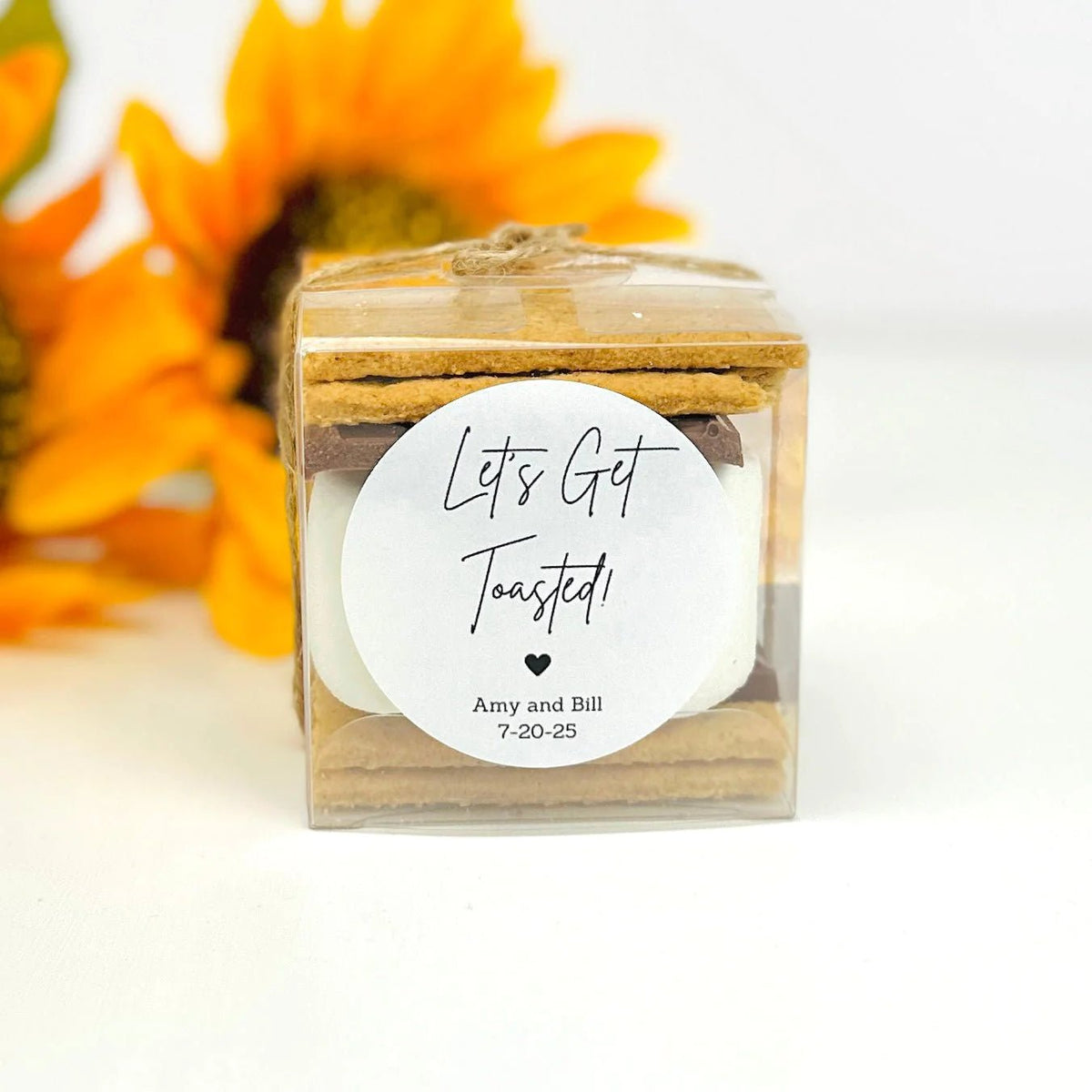 Sensational S'mores Label - Forever Wedding Favors