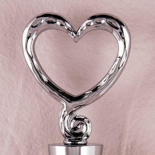 Silver Heart - Forever Wedding Favors