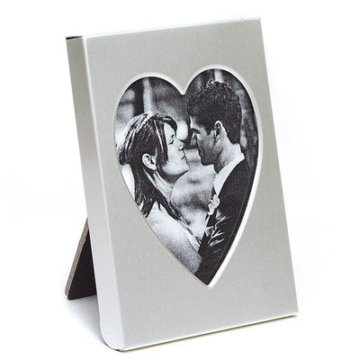 Silver Heart Frame - Forever Wedding Favors