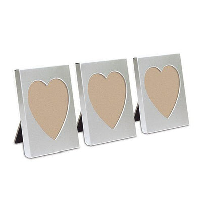 Silver Heart Frame - Forever Wedding Favors