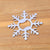 Silver Snowflake Bottle Opener - Forever Wedding Favors