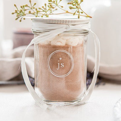 Simply Silver Mason Jar - Forever Wedding Favors