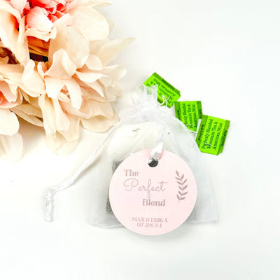 Sip And Savor Tea Bag Favor - Forever Wedding Favors