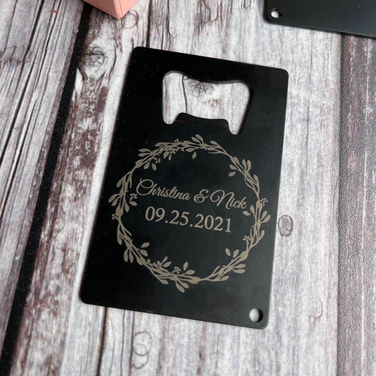 Sleeve Bottle Opener - Forever Wedding Favors