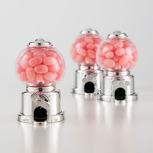 Sparkling Silver Candy Dispenser - Forever Wedding Favors