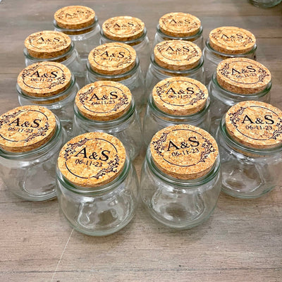 Sweet Romance Mini Mason Jar - Forever Wedding Favors