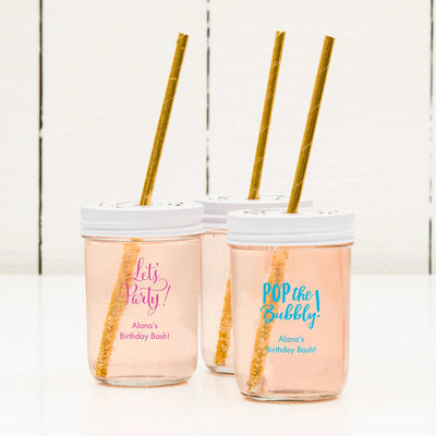 Sweet Sip Mason Jar - Forever Wedding Favors