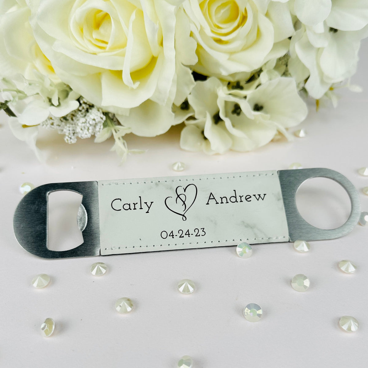 Toast to Love Bottle Opener - Forever Wedding Favors