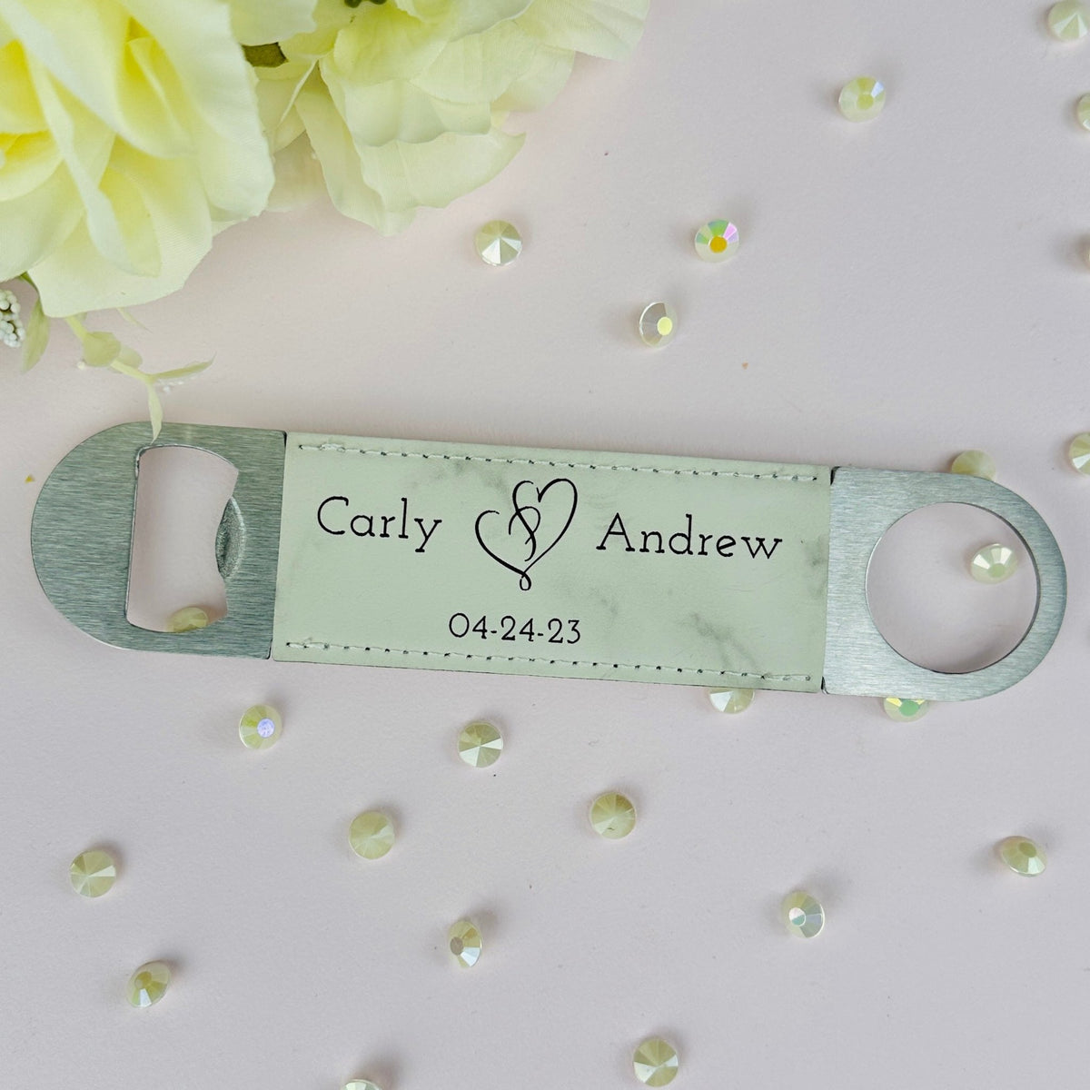 Toast to Love Bottle Opener - Forever Wedding Favors