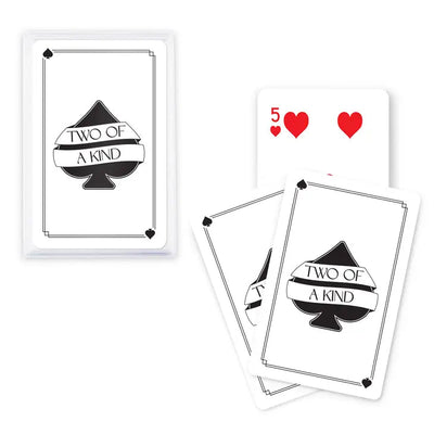 Two of a Kind Playing Cards - Forever Wedding Favors