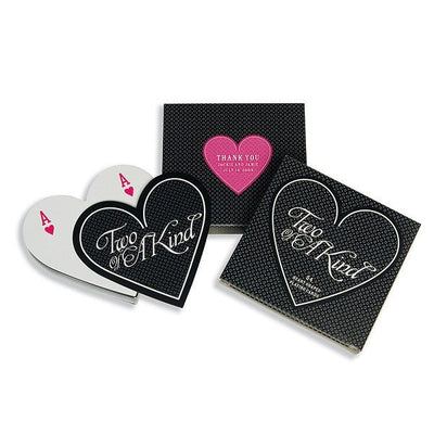 Two of a Kind Playing Cards - Forever Wedding Favors