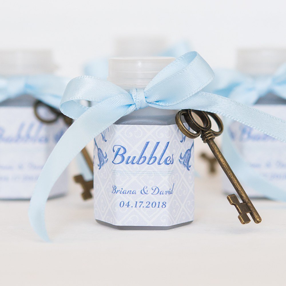 Wedding Bubble Bottle Favor - Forever Wedding Favors